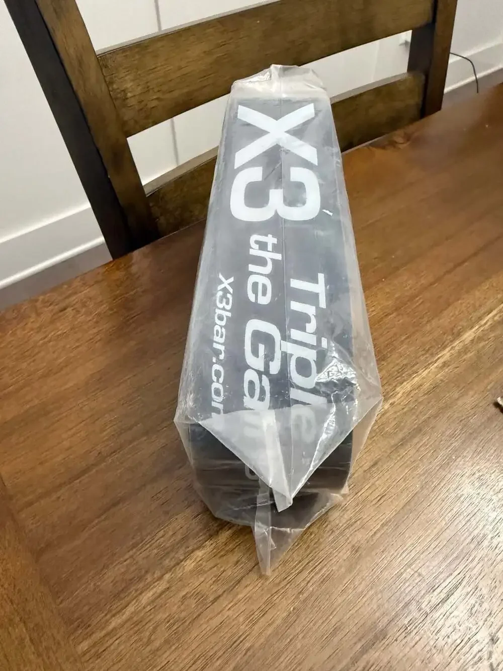 X3 Bar Triple the Gains Home Gym Latex Resistance Band Gray RBM-004-049-00 NIP